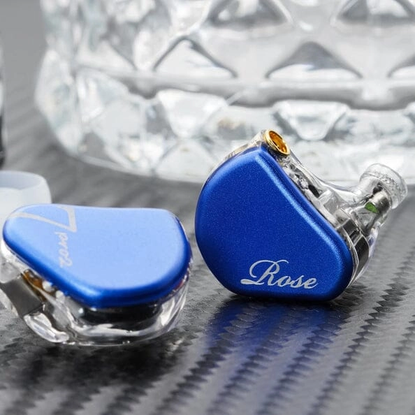 Open Box Rose Technics QT-7 PRO2 1DD 2BA Hybrid Drivers IEMs (Ships Only to Japan)