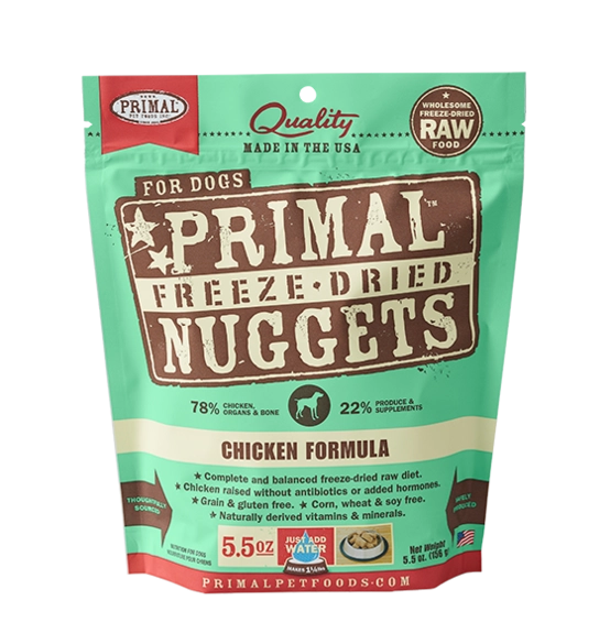 Primal Pet Foods Canine Freeze-Dried Nuggets