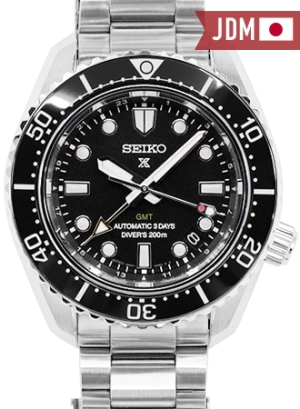 Prospex 200M Automatic Diver Scuba GMT Black Ref. SBEJ011