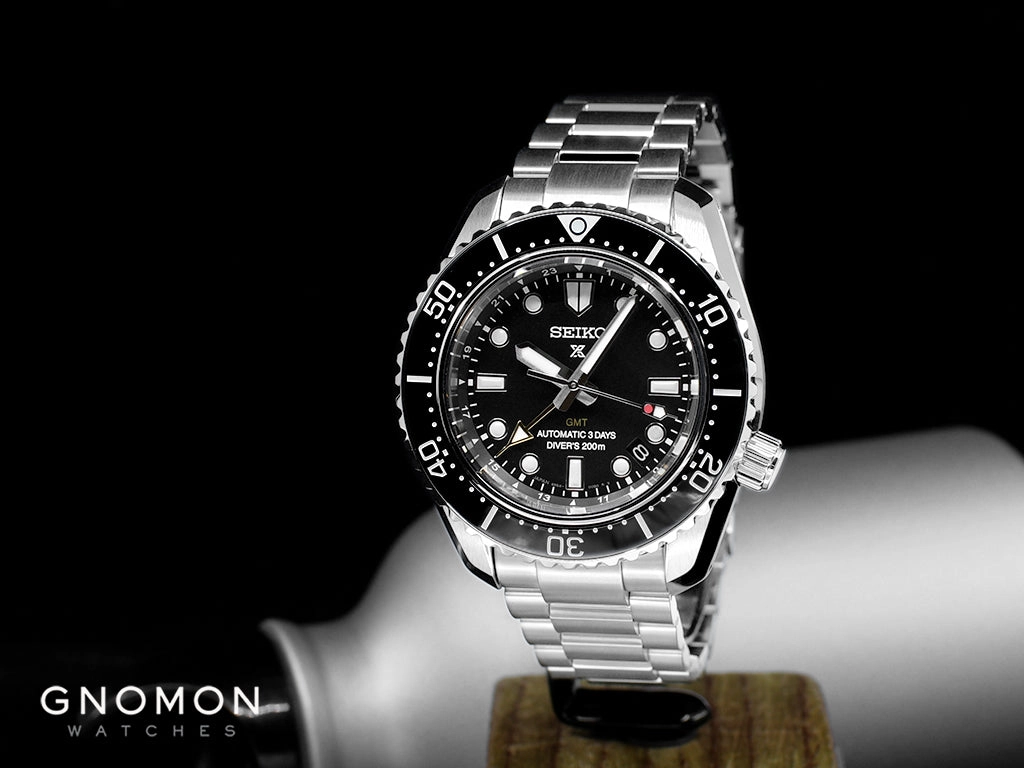 Prospex 200M Automatic Diver Scuba GMT Black Ref. SBEJ011