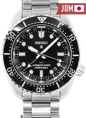 Prospex 200M Automatic Diver Scuba GMT Black Ref. SBEJ011