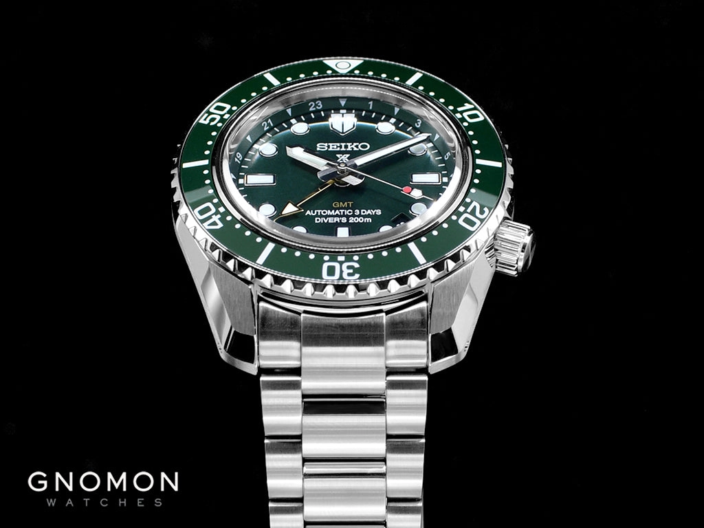 Prospex 200M Automatic Diver Scuba GMT Green Ref. SBEJ009