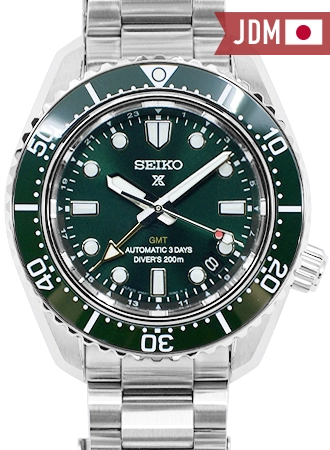 Prospex 200M Automatic Diver Scuba GMT Green Ref. SBEJ009