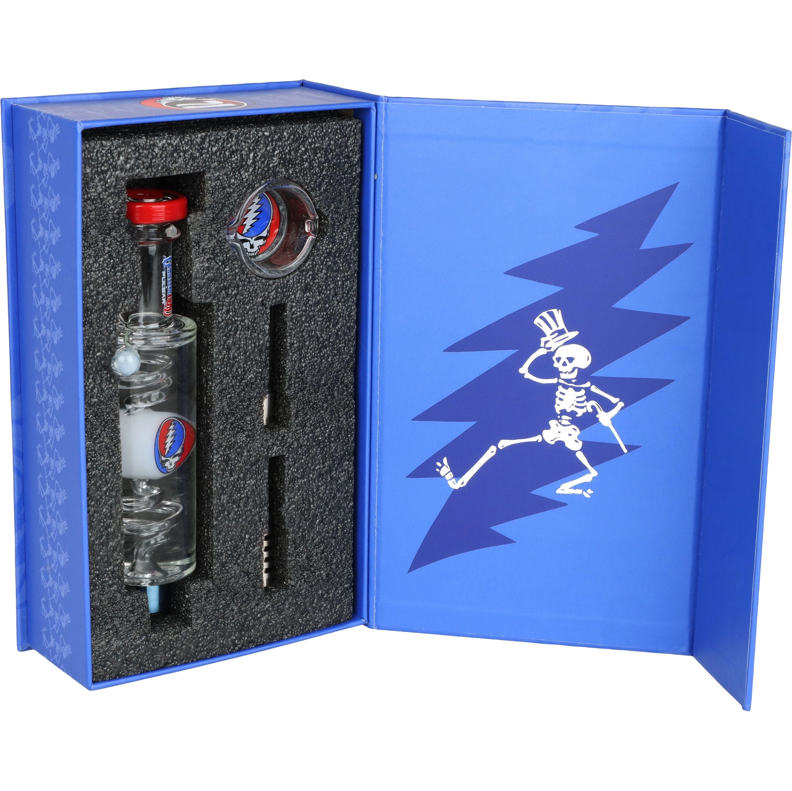 Pulsar x Grateful Dead Steal Your Face Glycerin Coil Dab Straw