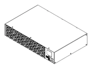 Raritan Dominion PX PX3-5420R - Power distribution strip (rack-mountable) - AC 120 V - 19000 VA - RS-232, USB, Ethernet 10/100/1000