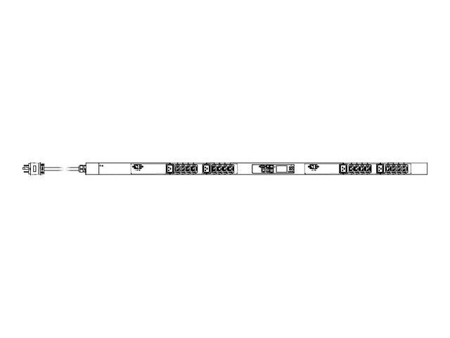 Raritan Dominion PX PX3-5464V-K2 - Power distribution unit (rack-mountable) - AC 208 V - 5800 VA - 1-phase - Ethernet 10/100,