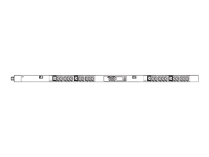 Raritan Dominion PX PX3-5497V-K1 - Power distribution unit (rack-mountable) - AC 208 V - 5800 VA - 1-phase - Ethernet 10/100,