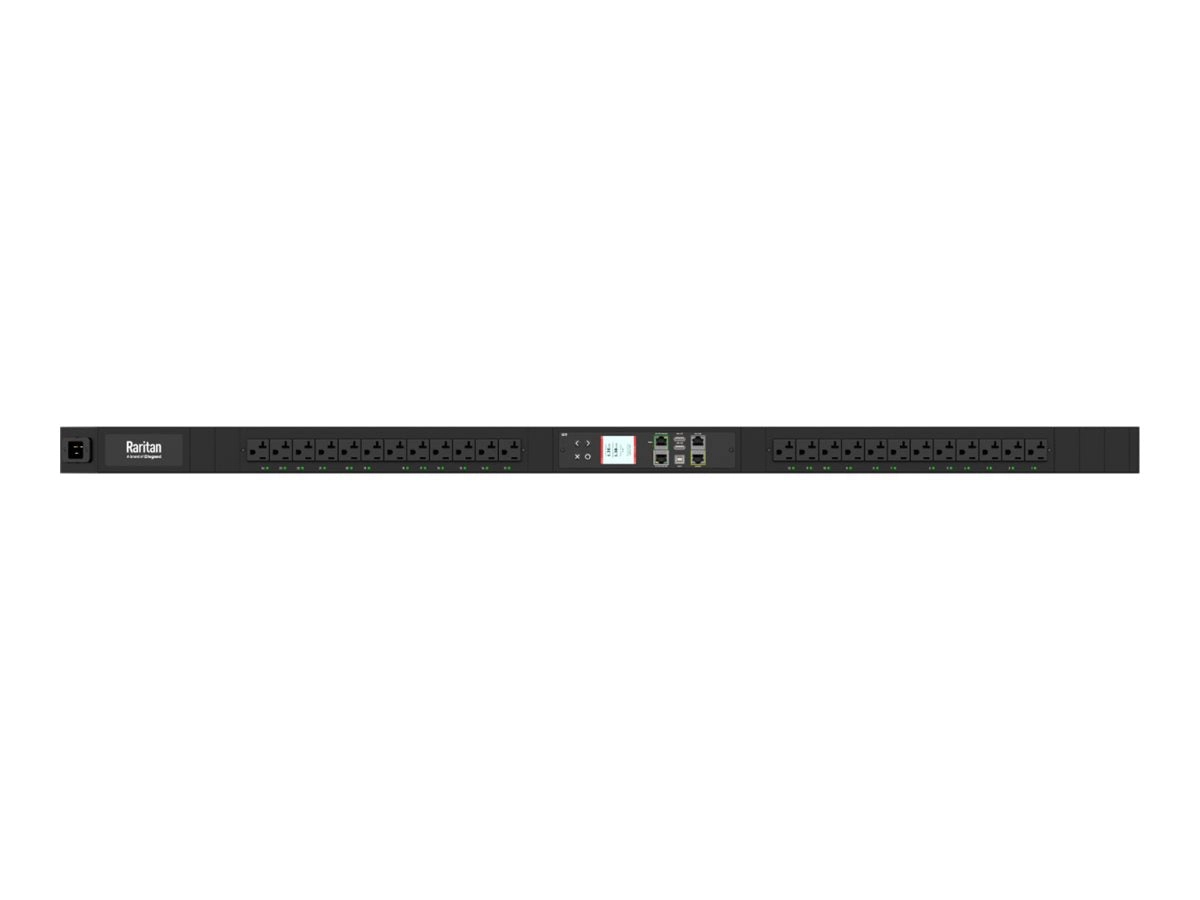 Raritan PX4-5475C - Power distribution unit (rack-mountable) - AC 120 V - 1900 VA - 1-phase - Ethernet 10/100/1000, Ethernet