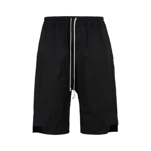 Rick Owens High-Waist Drawstring Shorts