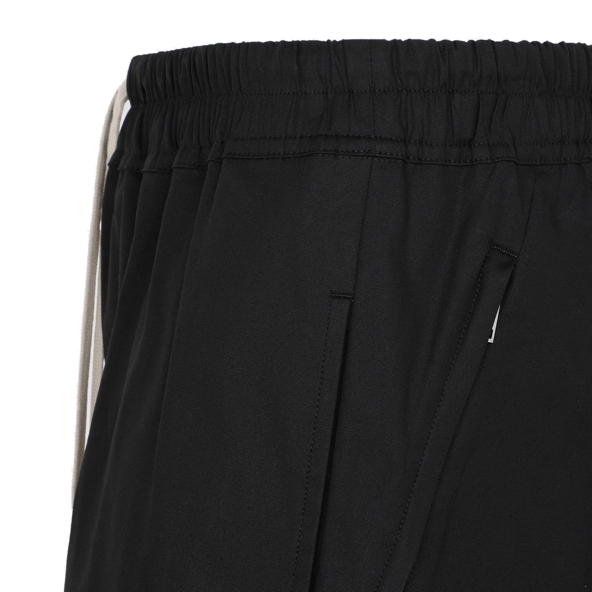Rick Owens High-Waist Drawstring Shorts