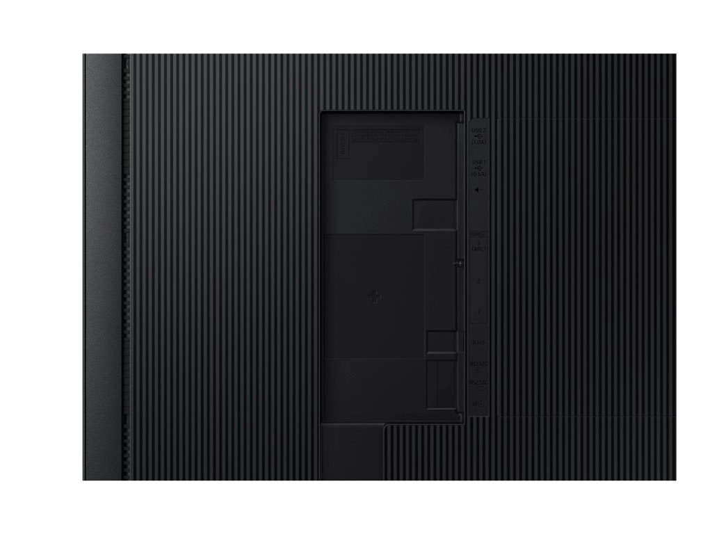 Samsung QB85C - 85 Diagonal Class QBC Series LED-backlit LCD display - Crystal UHD - digital signage - Tizen OS - 4K UHD (2160p)
