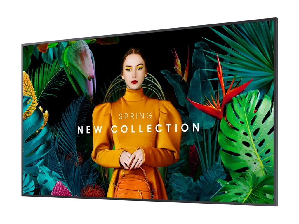 Samsung QB85C - 85 Diagonal Class QBC Series LED-backlit LCD display - Crystal UHD - digital signage - Tizen OS - 4K UHD (2160p)