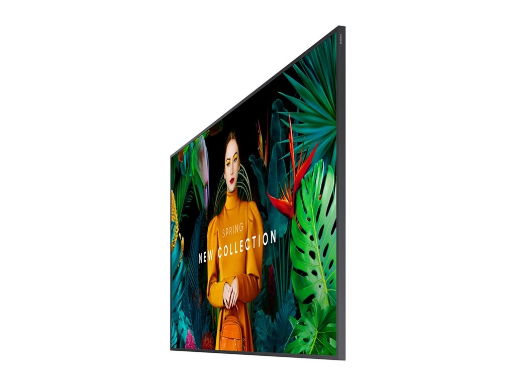Samsung QB85C - 85 Diagonal Class QBC Series LED-backlit LCD display - Crystal UHD - digital signage - Tizen OS - 4K UHD (2160p)