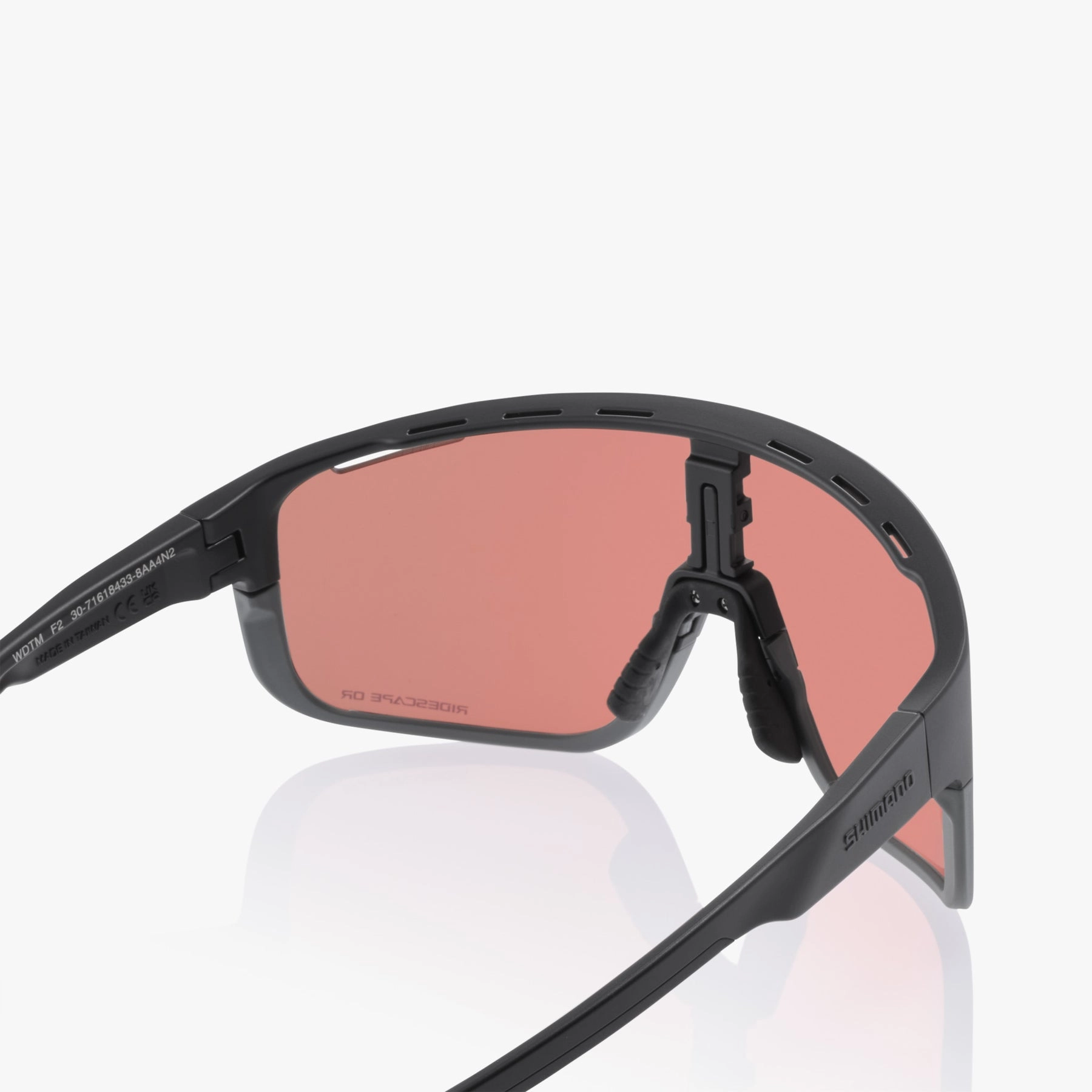 Shimano Pulsar RS Sunglasses, Matte Black Frame With RideScape Off-Road Lens
