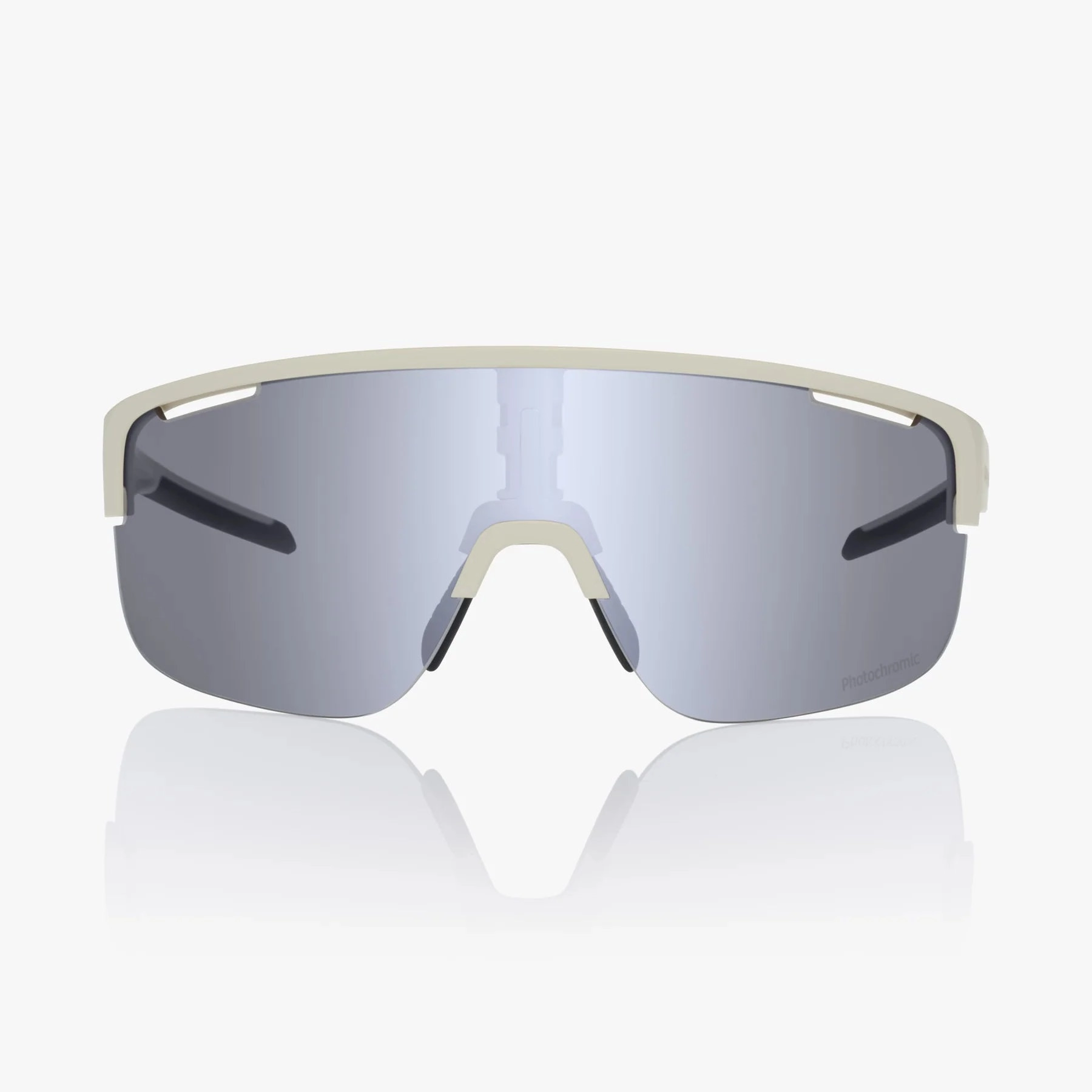Shimano Pulsar Sunglasses, ivory frame with grey photochromic lenses