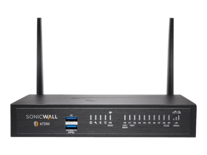 SonicWall TZ470W - Advanced Edition - security appliance - with 3 years TotalSecure - 1GbE, 2.5GbE - Wi-Fi 5 - 2.4 GHz, 5 GHz 02-SSC-6803