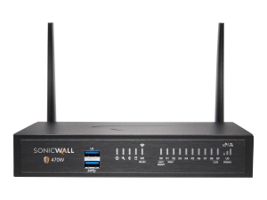 SonicWall TZ470W - Threat Edition - security appliance - 1GbE, 2.5GbE - Wi-Fi 5 - 2.4 GHz, 5 GHz - SonicWALL Secure Upgrade Plus 02-SSC-7277