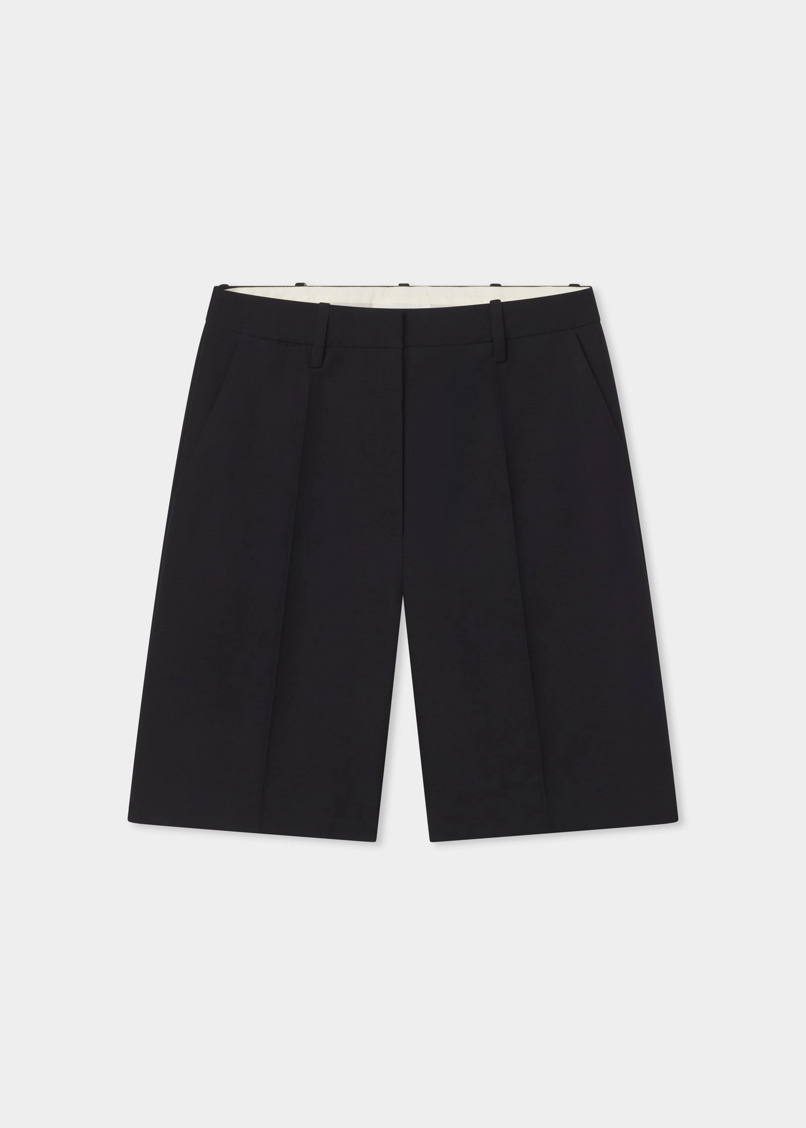 Tailored Bermuda Shorts - Black