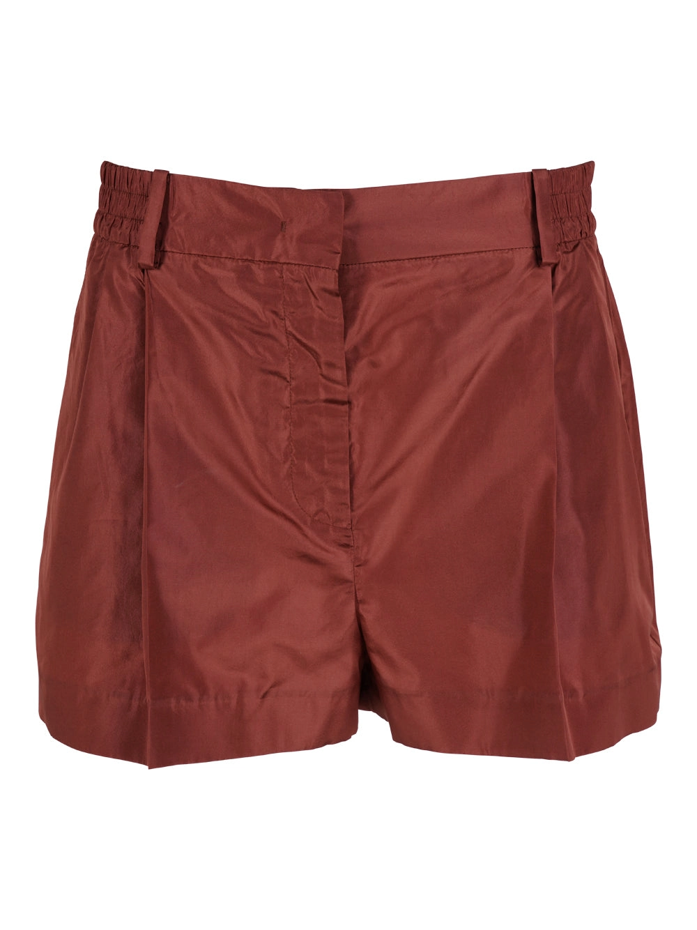 Valentino High Waist Straight Leg Shorts