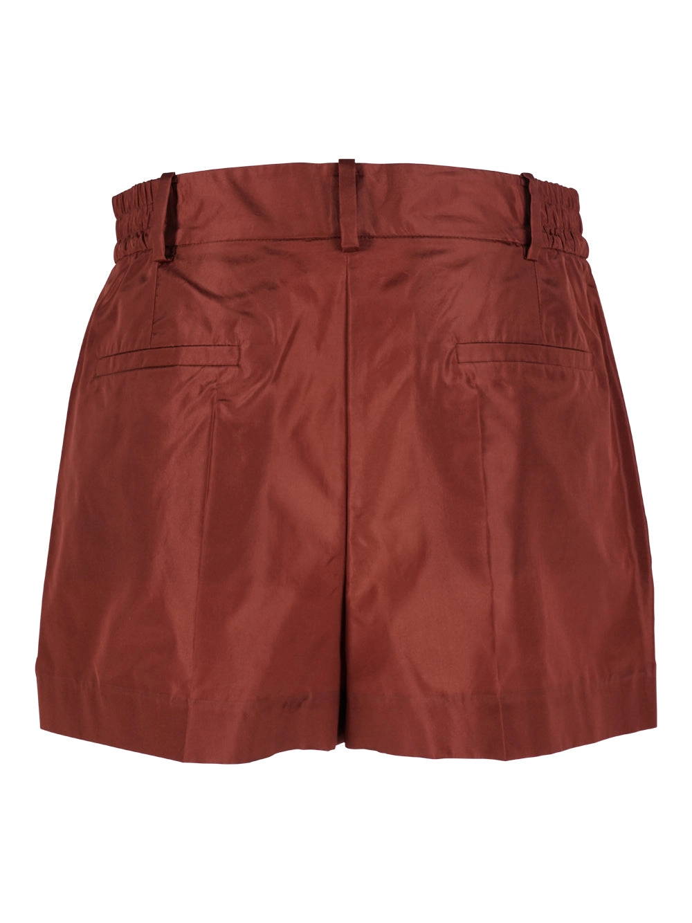 Valentino High Waist Straight Leg Shorts