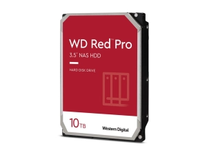 WD Red Pro WD103KFBX - Hard drive - Enterprise - 10 TB - internal - 3.5 - SATA 6Gb/s - 7200 rpm - buffer: 512 MB"