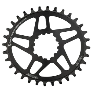 Wolf Tooth Components GXP Elliptical Chainring - Direct Mount, Boost, 32t